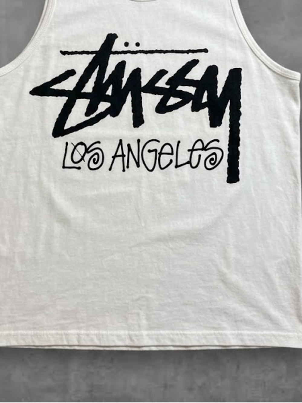 🆕 STUSSY LA Tank Top Stüssy Los Angeles Chapter Shirt Exclusive Medium